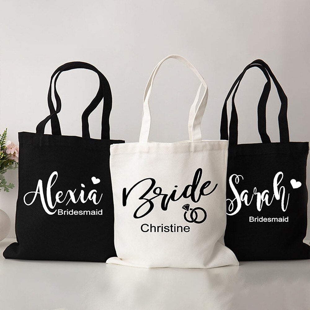 Personalized Canvas Tote Bags