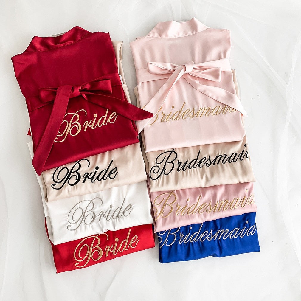 Bride & Bridesmaid Kimono Bathrobe