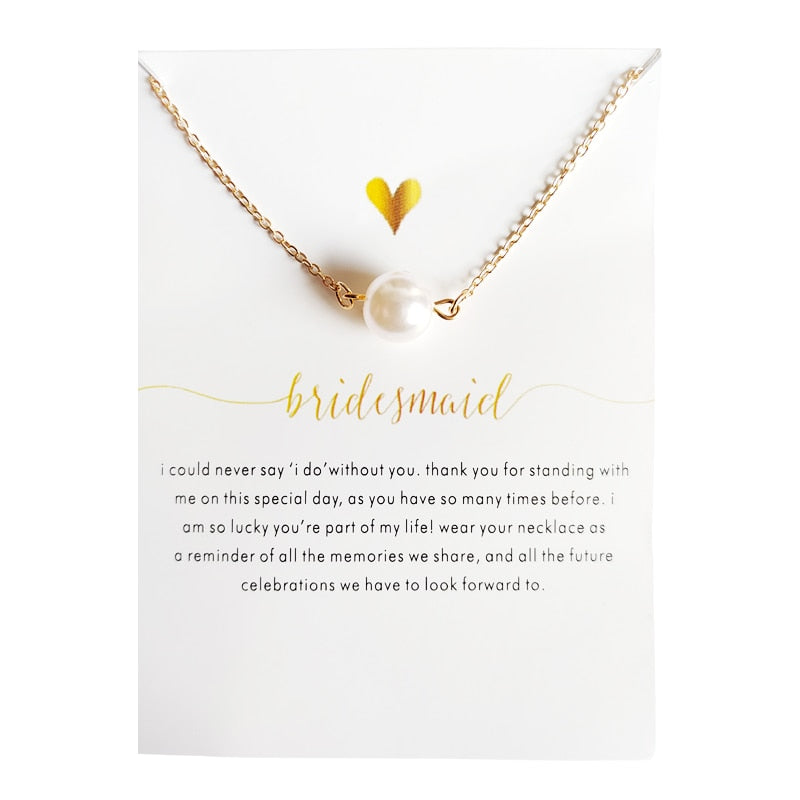 Bridesmaid Necklace