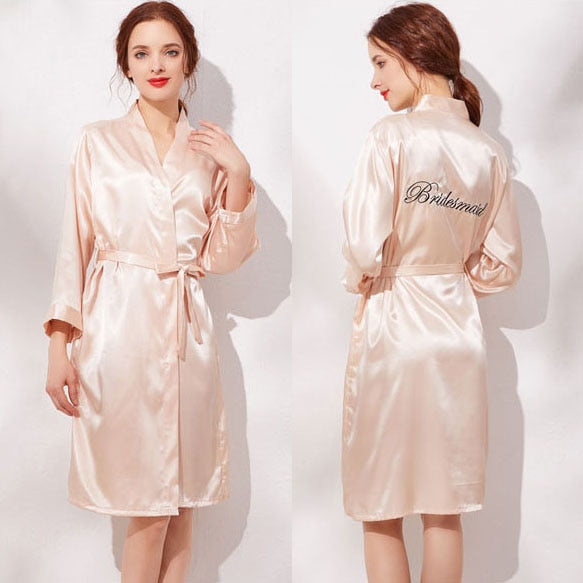 Bride & Bridesmaid Kimono Bathrobe