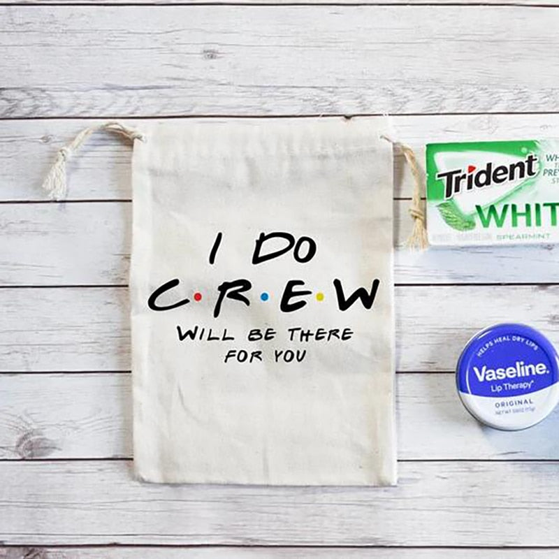 5pcs I Do Crew Hangover Kit Bag