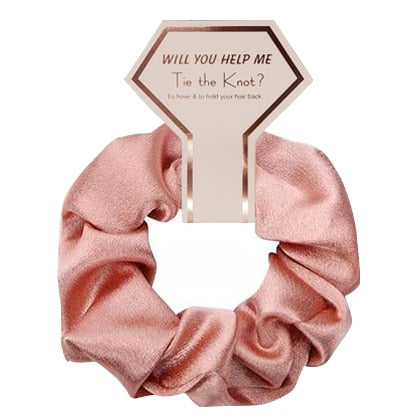 Scrunchie Bridesmaid Gift