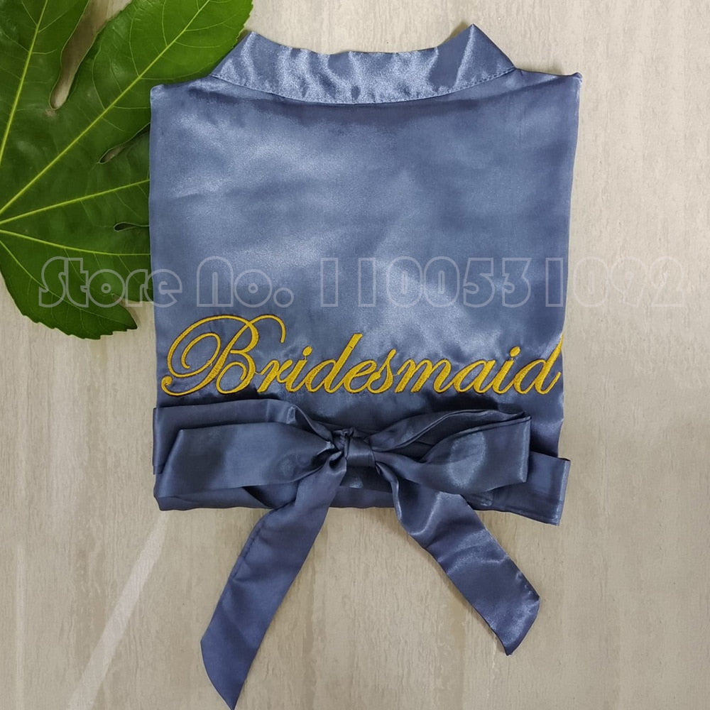 Bride & Bridesmaid Kimono Bathrobe